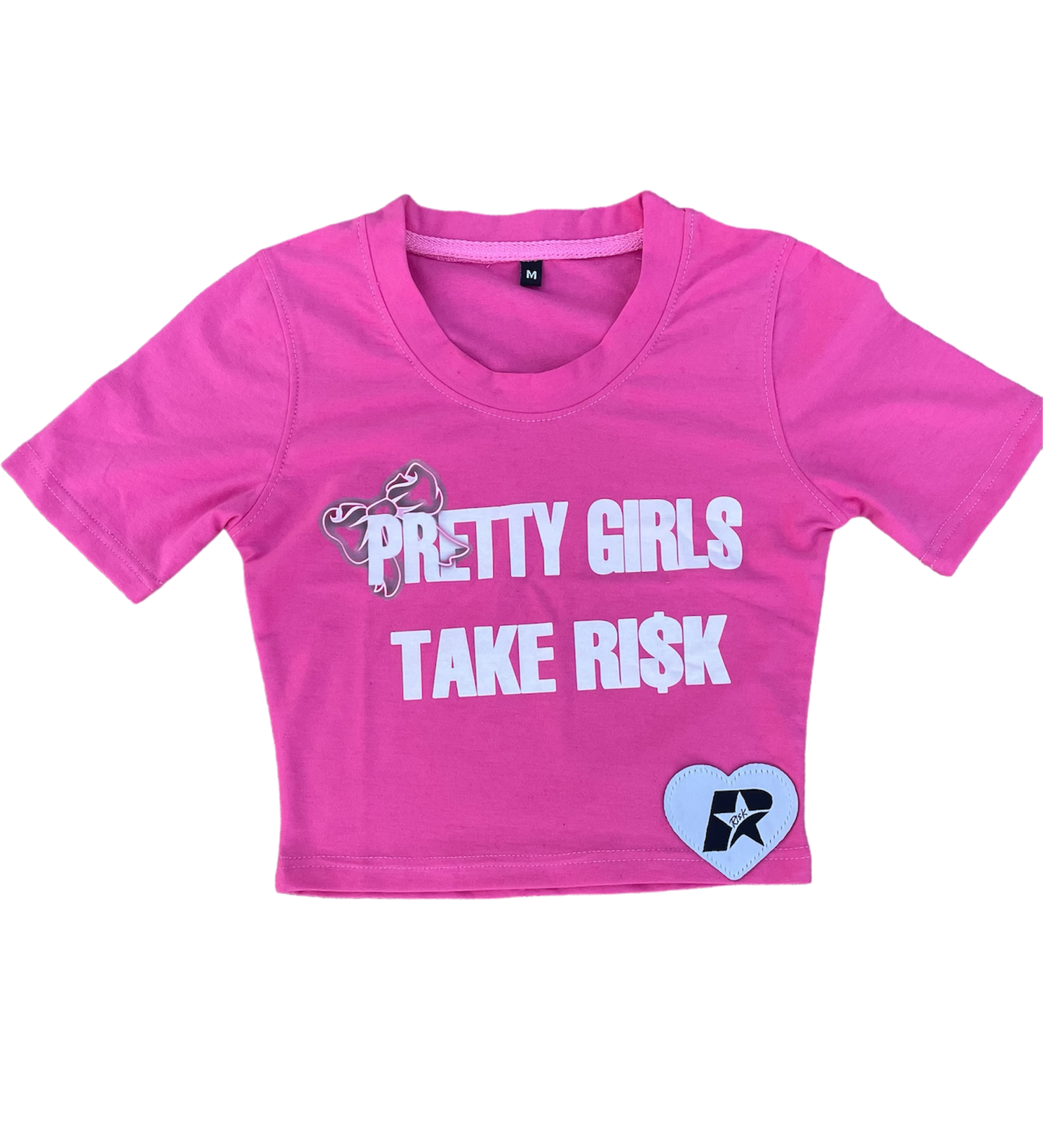 “PRETTY GIRLS” CROP-TOP